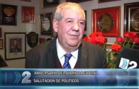 27 -05 -2019  CANAL 2 Y EL DIARIO LA CAPITAL CUMPLIERON AÑOS. DIFERENTES DIRIGENTES SALUDARON AL PRESIDENTE DEL MULTIMEDIOS. SR FLORENCIO ALDREY.