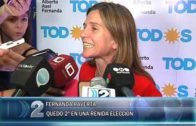 28 -10 -2019 FERNANDA RAVERTA DIALOGO CON LOS PERIODISTAS LUEGO DE LAS ELECCIONES PARA LA INTENDENCIA DE LA CIUDAD.