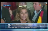 12 -11 -2019 LA SITUACIÓN EN BOLIVIA. ANÁLISIS DE LA PROFESORA RAQUEL POZZI.