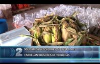 15 -04 -2020 AYUDA EN SIERRA DE LOS PADRES DONAN BOLSONES DE VERDURA.