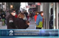 27 05 20 CON LEVE MOVIMIENTO ABRIERON LOS LOCALES