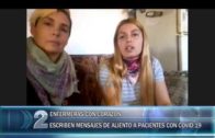 11 -09 -2020 ENFERMERAS CON CORAZÓN ESCRIBEN MENSAJES DE ALIENTO A LOS PACIENTES CON COVID.