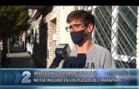 28 -10 -2020 EL BOLETO ESTUDIANTIL NO FUE INCLUIDO EN LOS PLIEGOS DEL TRANSPORTE.
