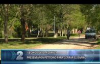 28 -10 -2020 VECINOS DEL BARRIO LA FLORIDA PRESENTARON UN PETITORIO PARA CERRAR ALGUNAS ENTRADAS DEL BARRIO