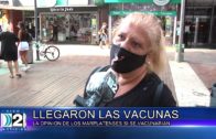 30 -12 -2020 LLEGARON LAS VACUNAS DEL COVID A LA CIUDAD DE MAR DEL PLATA . LOS MARPLATENSES  OPINAN SOBRE LA VACUNACION.