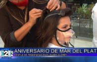 10 -02 -2021 DESFILE EN EL PASEO ALDREY POR EL ANIVERSARIO DE MAR DEL PLATA