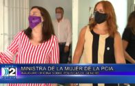 4 -02 -2021 MINISTRA DE LA MUJER DE LA PROVINCIA. INAUGURO OFICINAS SOBRE POLÍTICAS DE GENERO EN LA CIUDAD.