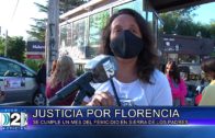 5 -02 -2021 JUSTICIA POR FLORENCIA SE CUMPLE UN MES DEL FEMICIDIO EN SIERRA DE LOS PADRES.