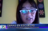8 -02 -2021 OBRAS EN LAS ESCUELAS . DESTACAN LA INVERSIÓN DE LA PROVINCIA.