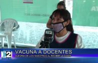 15 -03 -2021 VACUNA A DOCENTES. ALEGRÍA DE LOS DOCENTES  A RECIBIR LA  DOSIS