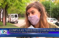 18 -03 -2021  COMPLEJO DE CHAPADMALAL CONTINÚAN LAS OBRAS DE REPARACIÓN.