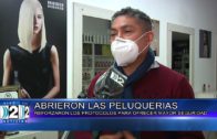 1-06-2021 ABRIERON LAS PELUQUERÍAS .REFORZARON LOS PROTOCOLOS PARA OFRECER MAYOR SEGURIDAD.