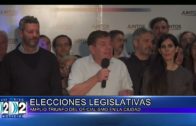 15-11-2021 ELECCIONES LEGISLATIVAS. MONTENEGRO CELEBRO EL  AMPLIO TRIUNFO EN LA CIUDAD.