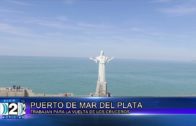 18-11-2021 PUERTO DE MAR DEL PLATA TRABAJAN PARA QUE INGRESEN LOS CRUCEROS Y PORTACONTENEDORES DE PORTE MEDIANO.