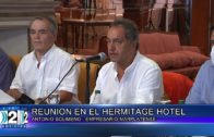 7-01-2022 REUNION EN EL HERMITAGE HOTEL. ANTONIO SOLIMENO – EMPRESARIO MARPLATENSE.