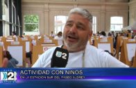 11 04 22 ACTIVIDAD CON NIÑOS EN ESTACION SUR DEL PASEO ALDREY