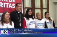 2-06-2022 OBISPO MESTRE, COLECTA DE CARITAS EL 11 Y EL 12 DE JUNIO EN LAS PARROQUIAS DE LA CIUDAD.