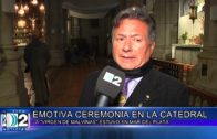17-08-2022  EMOTIVA CEREMONIA EN LA CATEDRAL. LA VIRGEN DE MALVINAS ESTUVO EN LA CIUDAD.