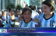 14-12-2022 ARGENTINA FINALISTA. FESTEJOS EN EL ARENA FAN FEST