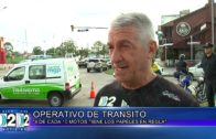 6-02-2023 OPERATIVOS DE TRANSITO . 4 DE CADA 10 MOTOS TIENE LOS PAPELES EN REGLA.
