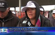 14 04 2023 PROTESTA EN EL PUERTO