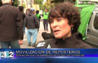 6-03-2024 MOVILIZACIÓN DE REPOSTEROS . DENUNCIAN QUE LAS EMPRESAS NO PAGAN LOS CONVENIOS.