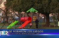 12 -7- 2024 PLAZA ROBADA BARRIO VILLA 9 DE JULIO. SE ROBARON LOS JUEGOS.