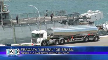 22-10-2024  LA FRAGATA LIBERAL DE LA ARMADA DE BRASIL ARRIBO AL PUERTO DE MAR DEL PLATA