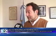 08 05 OCHO MENORES APREHENDIDOS