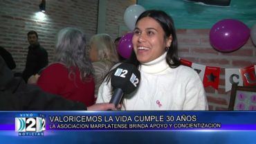 17 06 VALORICEMOS LA VIDA CUMPLE 30 AÑOS