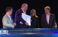 RECONOCIMIENTO A AUTORIDADES Y AL PERIODISTA CARLOS PAGNI