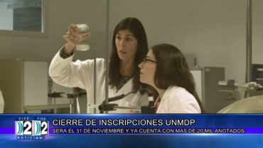 CIERRE DE INSCRIPCIONES EN LA UNMDP CIERRE DE INSCRIPCIONES EN LA UNMDP